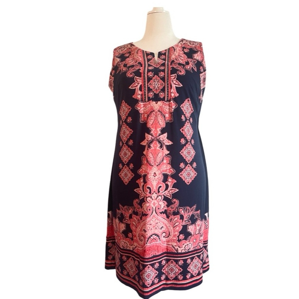 Sleeveless Printed Mindi Dress